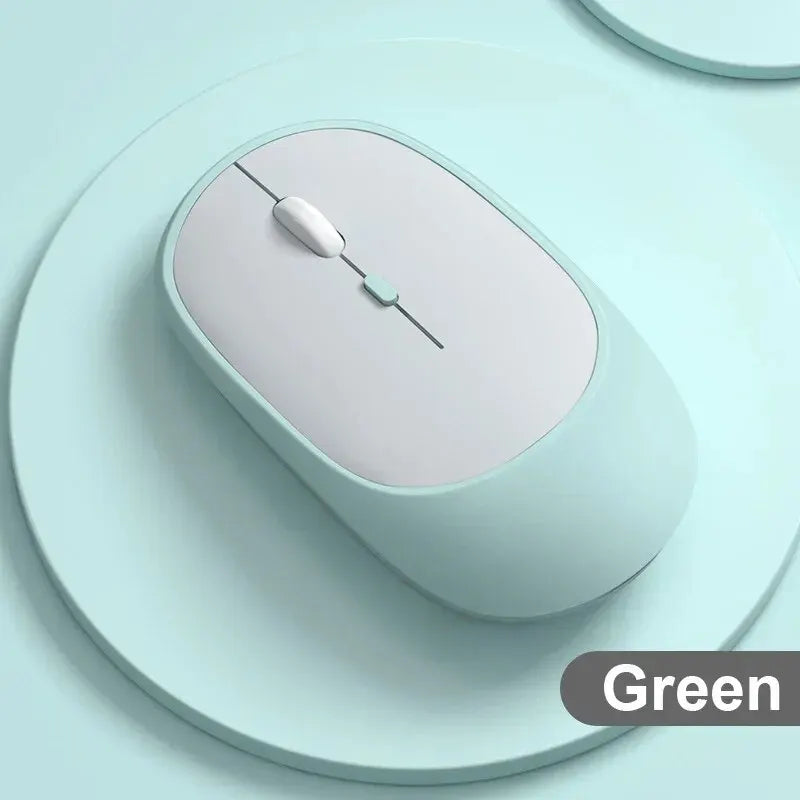 2.4Gh Wireless Gaming Mouse Dual Modes Bluetooth Ultra-Low Power Consumption,Compatible With PC Mac Computers Laptops Mute