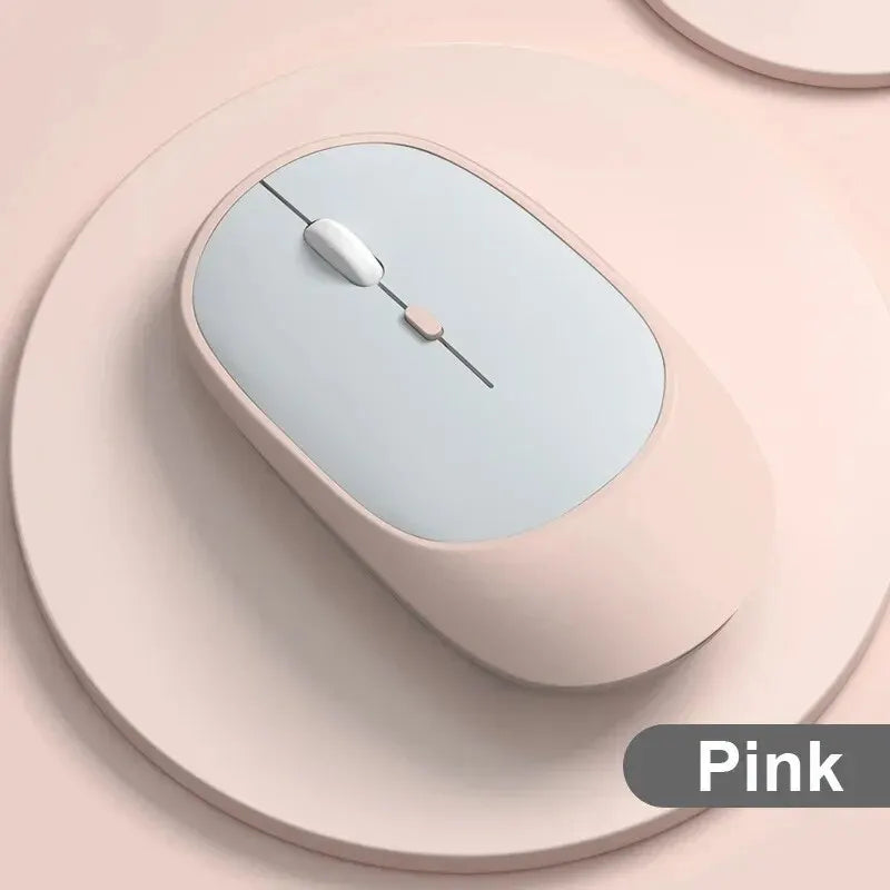 2.4Gh Wireless Gaming Mouse Dual Modes Bluetooth Ultra-Low Power Consumption,Compatible With PC Mac Computers Laptops Mute