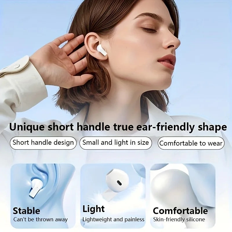 Latest Model Wireless In-Ear Smart Mini Headphones Featuring TWS Earbuds High-Fidelity 9D Stereo Sound  HD Calling Capabilities
