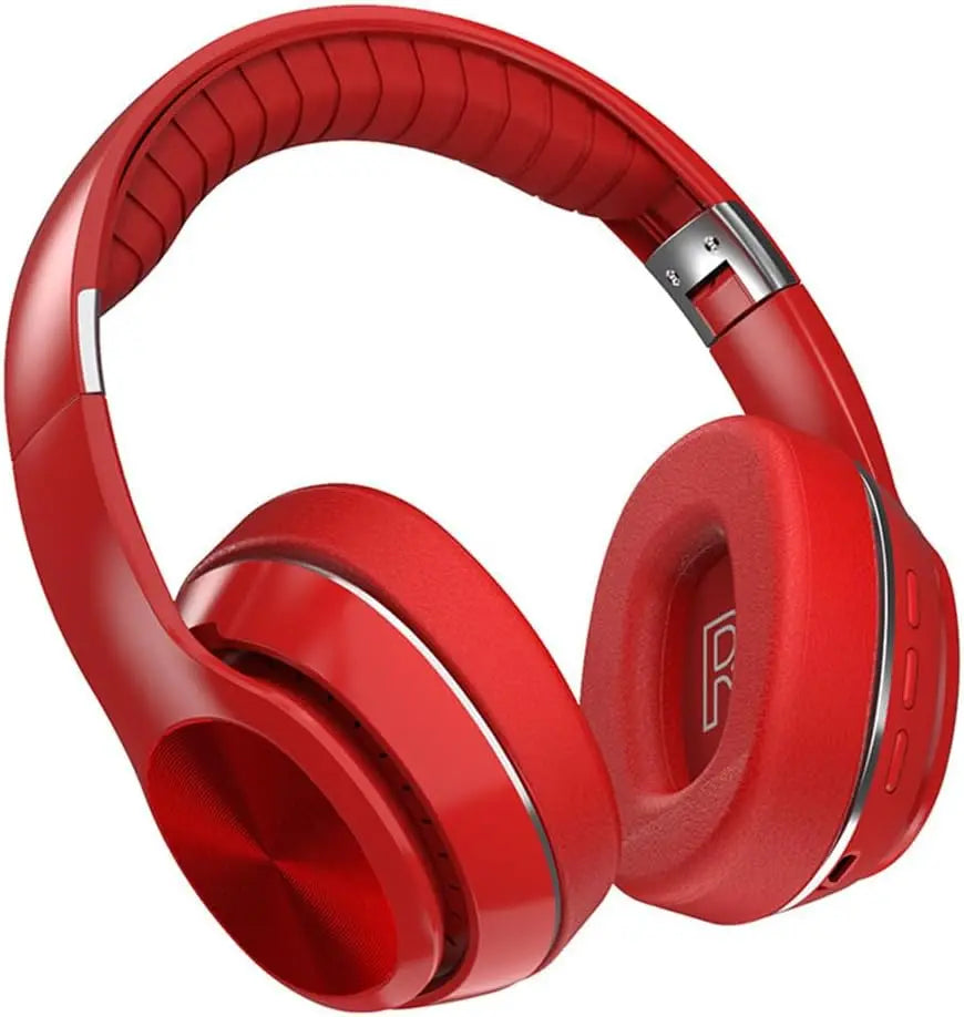HiFi Foldable Wireless Bluetooth Headphon 5.0 for Pc Support TF Card/FM Radio Stereo Headset with Microphone Deep Bass