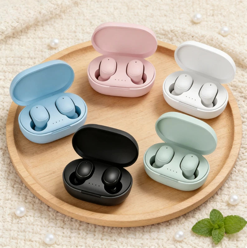 Original A6S TWS Wireless Bluetooth Headset with Mic  Earbuds  Noice Cancelling Earphone Bluetooth Headphones